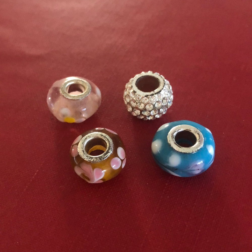 Pandora Bracelet Charms set of 4